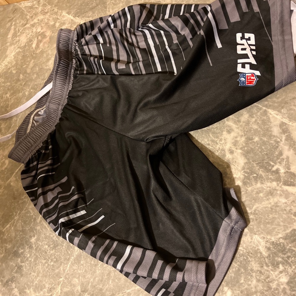 The Official NFL Flag Football Shorts Youth Size Large